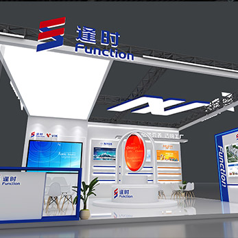 医疗展-逢时展台效果图